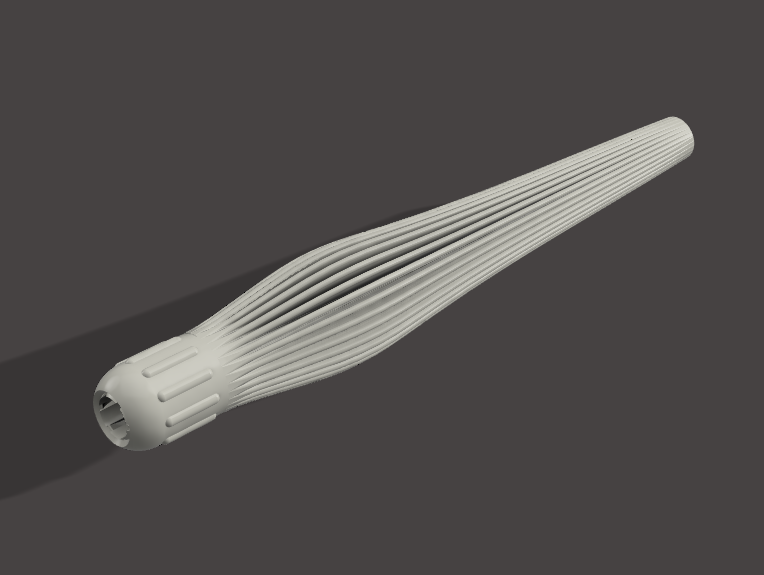 Modelado 3D del portaminas
